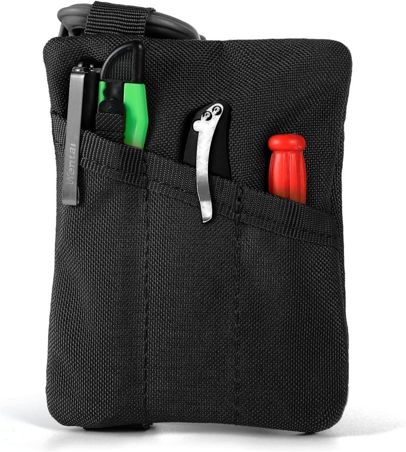 FRTKK 2 Pack Tactical Compact EDC Pouches Military Molle Utility Pouch Accessories Organizer Pouch Coin Purse Keychain Pocket Credit Card Holder Waist Pack - Image 2